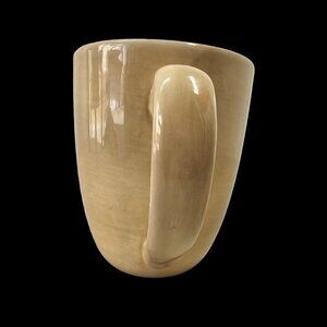 Artimino Ciao II Handpainted Earthenware Mug Sand Color 18 oz Capacity Replaceme